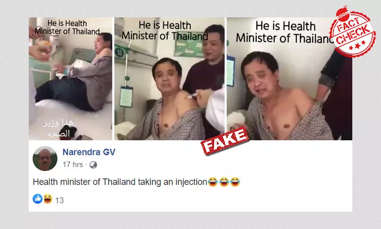 Thai Health Minister Scared To Take COVID-19 Vaccine? Not Really