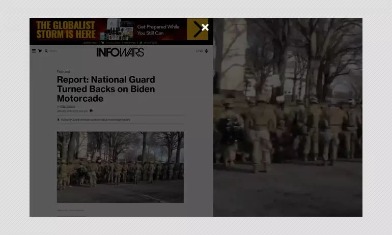 No, National Guards Did Not Avoid Joe Biden On Inauguration Day No, National Guards Did Not Avoid Joe Biden On Inauguration Day