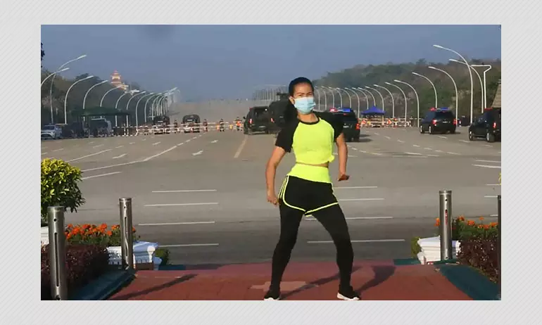 Yes, Myanmar Aerobics Teacher Did In Fact Dance Through The Coup