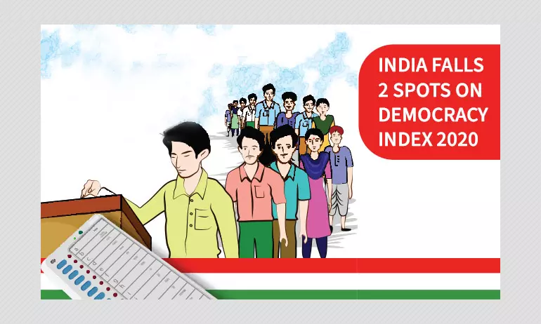 Democracy Index 2020: India Down 2 Spots, Cites Civil Liberty Decline