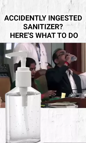Accidently Drank Sanitizer Like BMC Official? What Can You Do