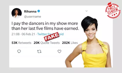 Fake Tweet Of Rihanna Taking A Dig At Kanganas Income Surfaces