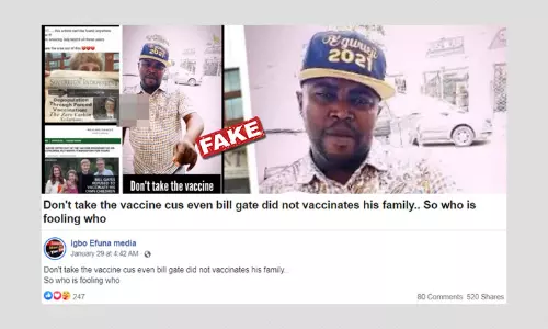 Post Falsely Claims Bill Gates Refused To Vaccinate His Children