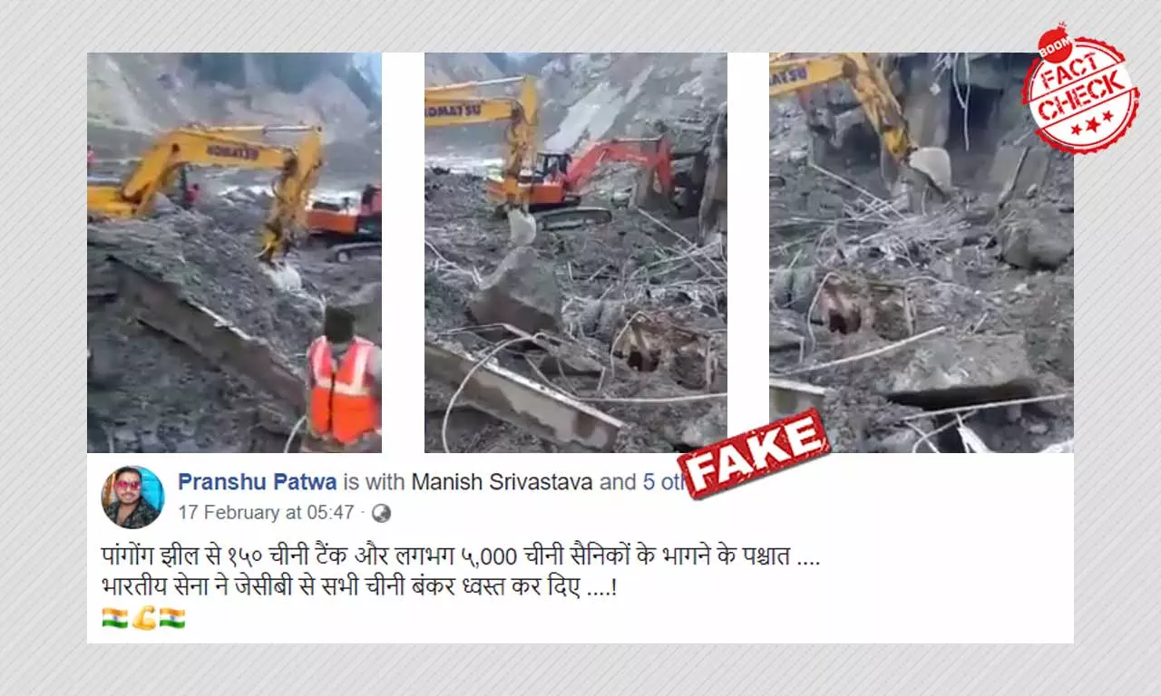 Video Of Uttarakhand Rescue Ops Viral As Army Destroying Chinese Bunkers