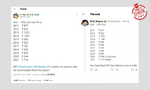 Explained: Why LPG Cost More During UPA Than Post 2014 NDA Regime