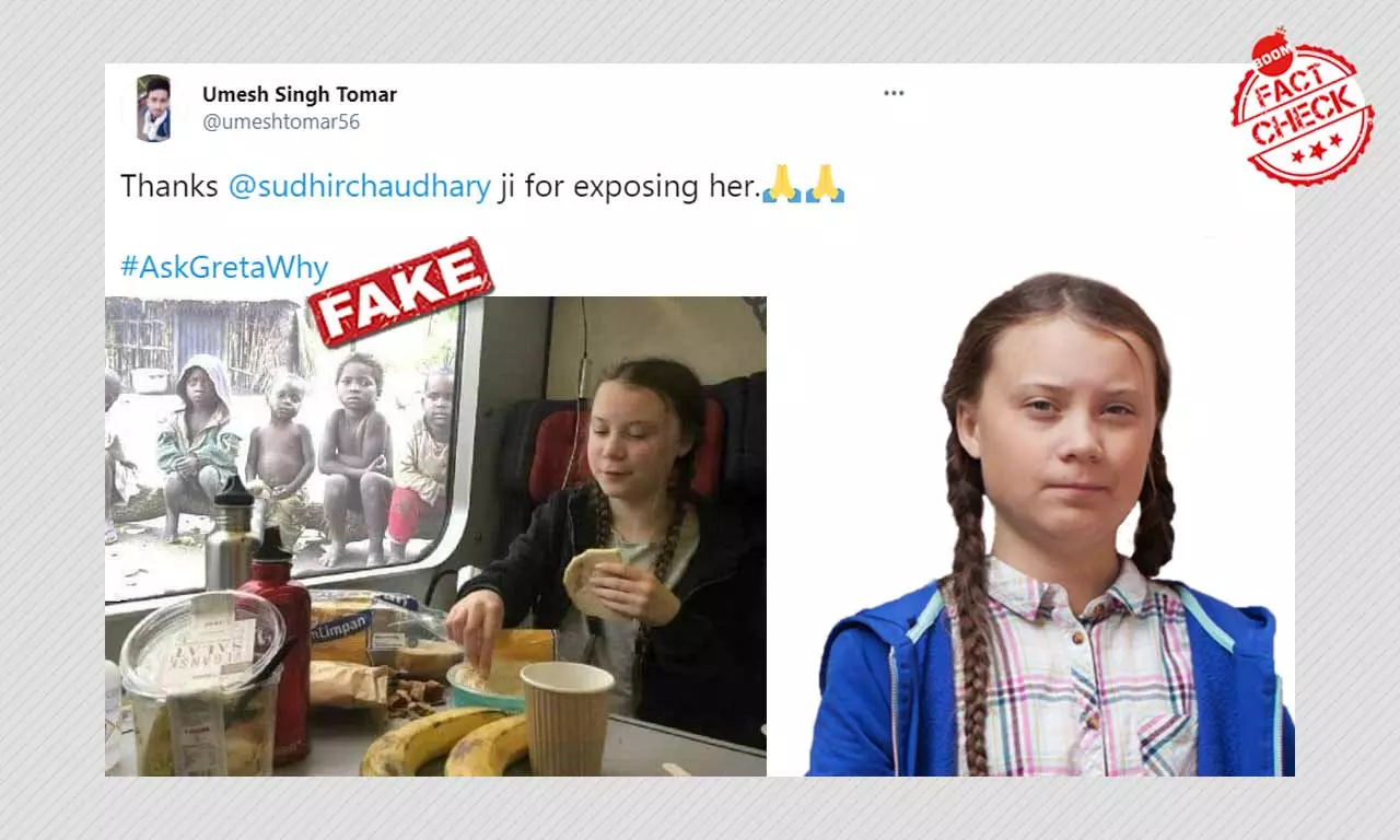 Toolkit Case: Edited Image Of Greta Thunberg In A Train Resurfaces