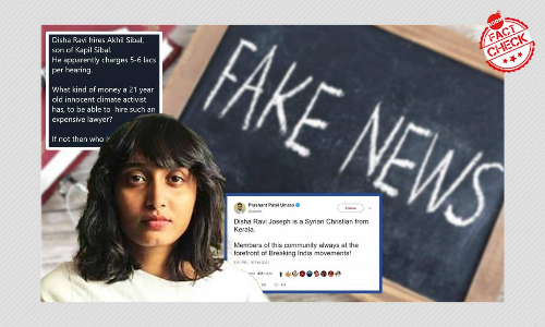 Disha Ravi: A Target Of Disinformation