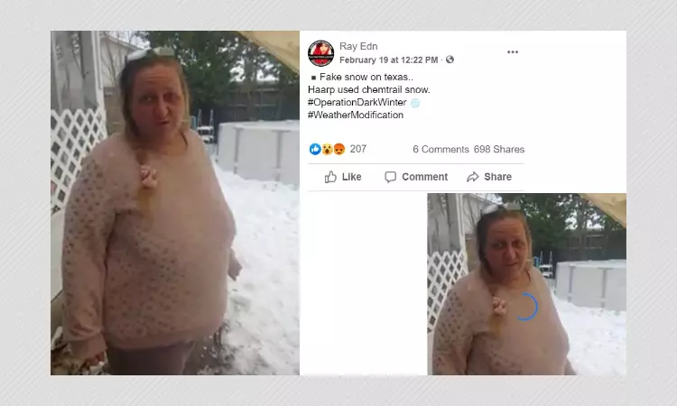 Was The Snow In Texas In Fake? Viral Videos Make Unscientific Claims