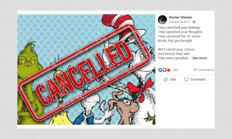 Potato Head Toys, Dr. Seuss Books Have Not Been Cancelled By Joe Biden