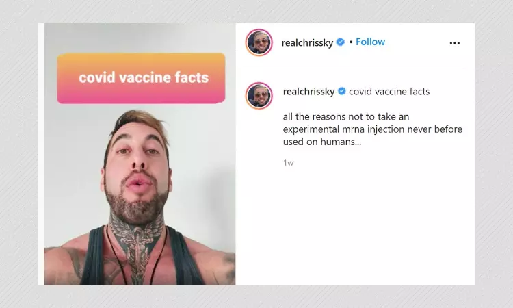 Canadian Anti-Vaxxer Shares COVID-19 Vaccine Misinfo In Viral Video