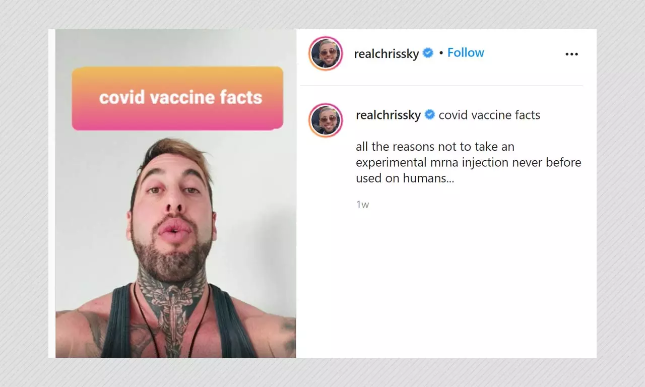 Canadian Anti-Vaxxer Shares COVID-19 Vaccine Misinfo In Viral Video