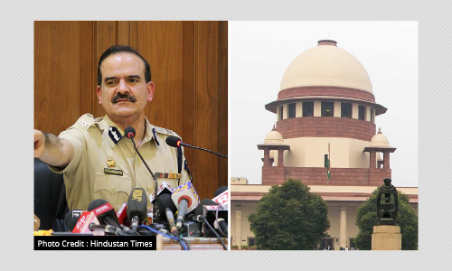 Param Bir Singh Moves SC; Seeks CBI Probe Against Anil Deshmukh