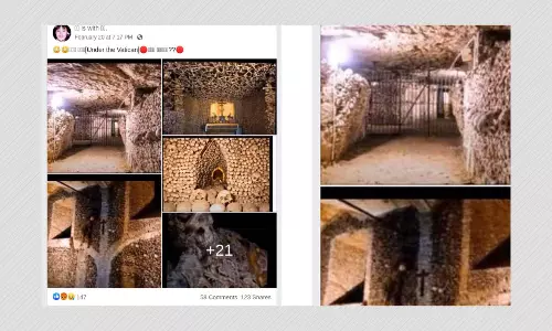 Photos Of Underground Tourist Spots Shared As Vatican City