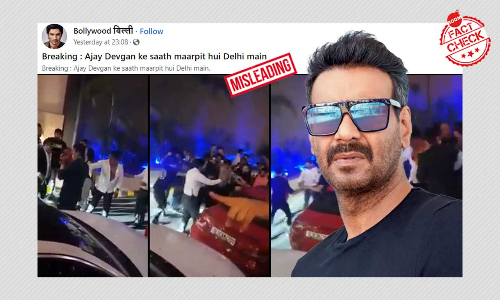 Driveway Brawl Viral As Ajay Devgn Thrashed By Farmers Supporters