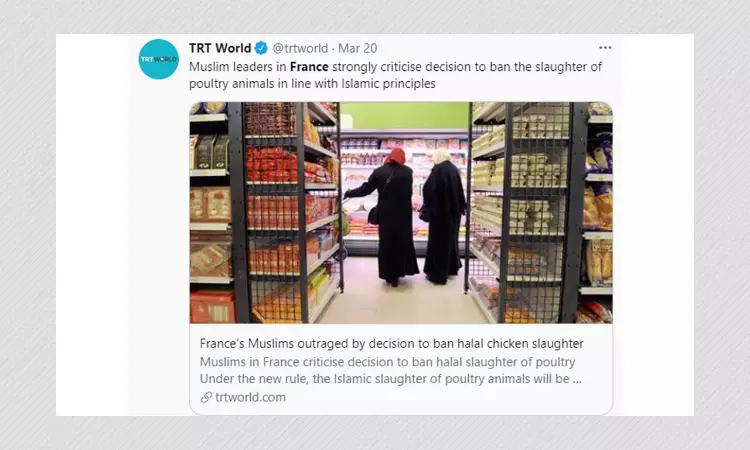 Has France Banned Halal Slaughter Of Poultry? A Fact Check