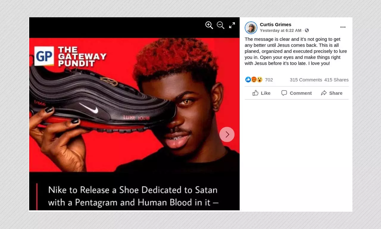 Rapper Lil Nas X's Satan Shoes | BOOM