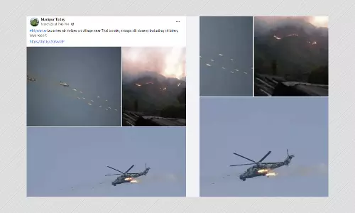 Old Photos Revived As Recent Air Strikes At Myanmar-Thai Border