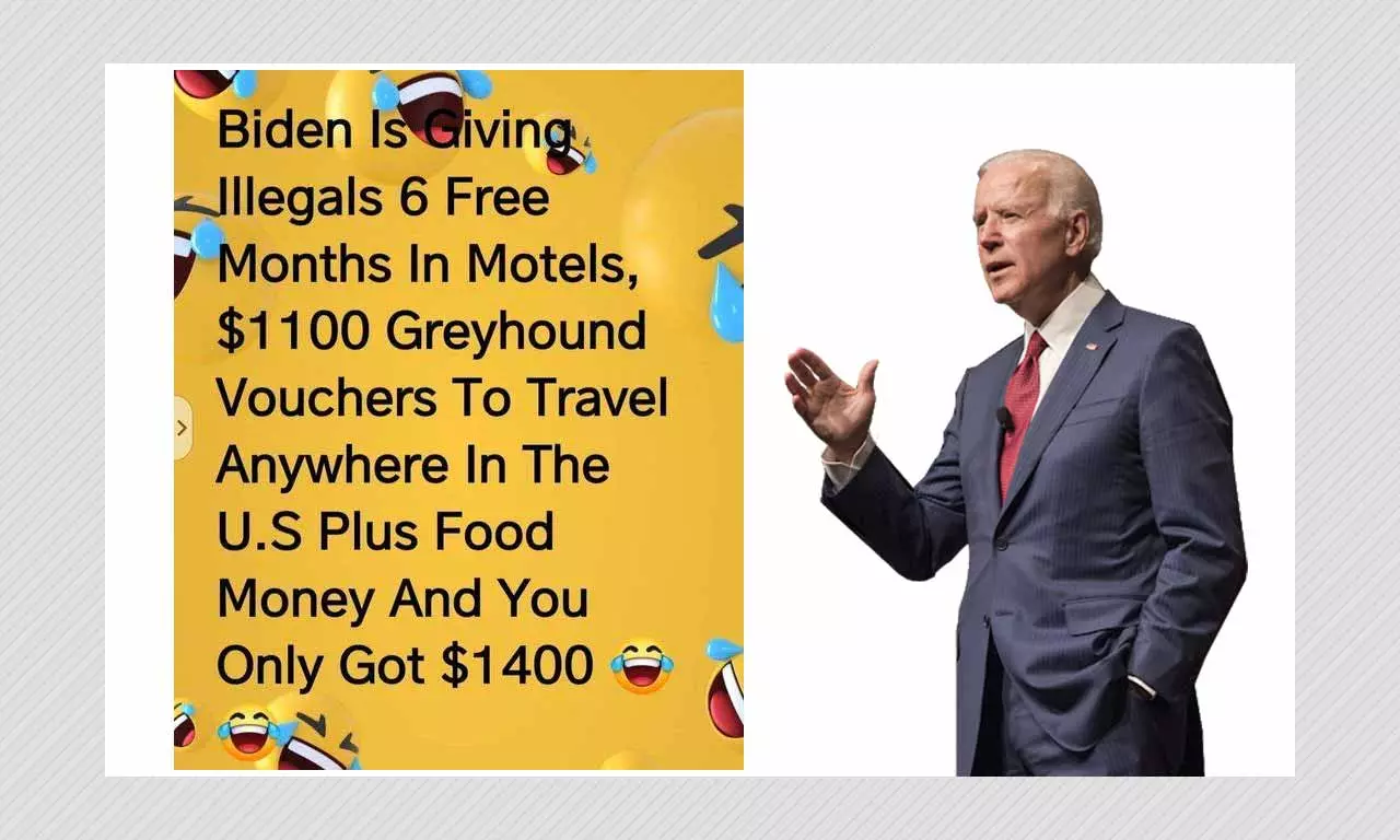 No, Joe Biden Has Not Offered Undocumented Immigrants Free Hotel Stays