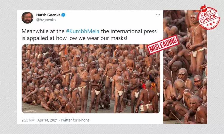 No, This Image Is Not From Ongoing Kumbh Mela 2021