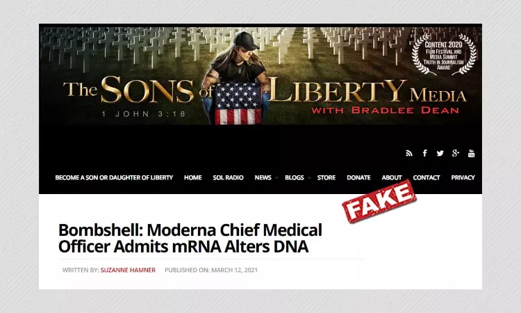 Has Modernas Boss Said That Vaccines Can Alter Human DNA? A FactCheck