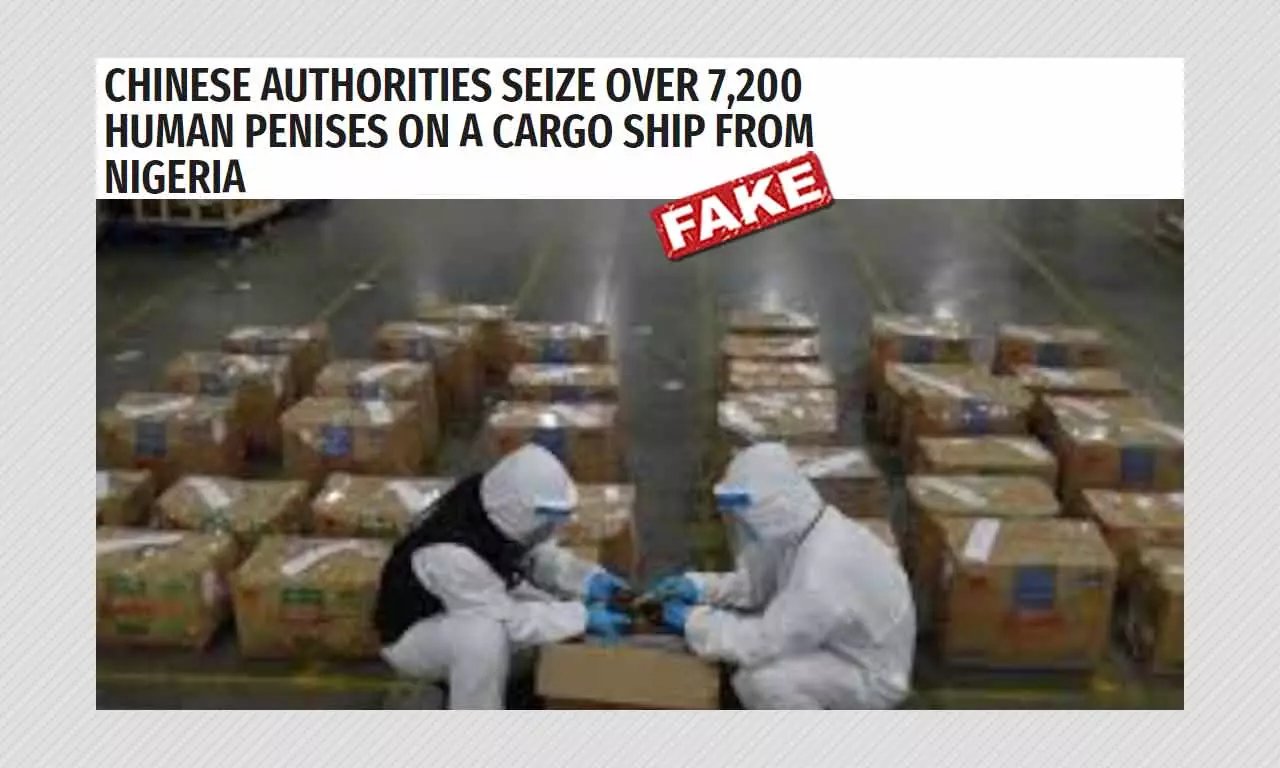 Story Of China Seizing A Shipment Of 7,200 Human Penises Is Satire