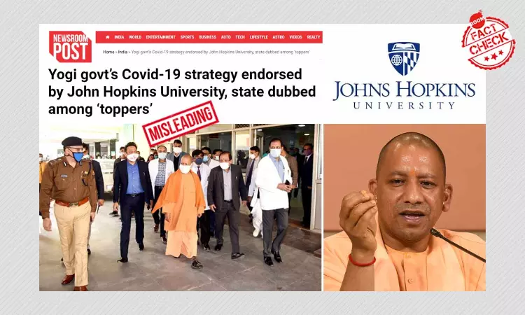 UP Tops In Managing COVID-19? News Outlets Misreport Johns Hopkins Study