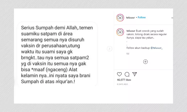 COVID-19 Vaccines Do Not Cause Erectile Dysfunction