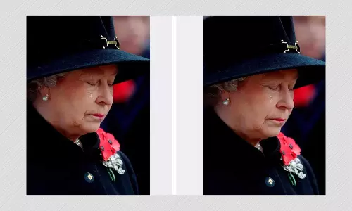 Photo Of Queen Elizabeth II Crying Is Not From Prince Philips Funeral