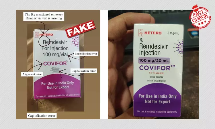 Seen Fake Remdesivir Photos On WhatsApp? Hetero Drugs Is Investigating