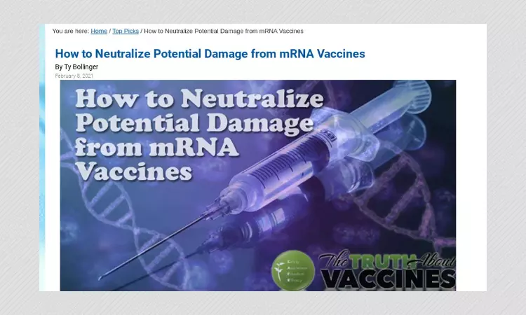 Dietary Supplements Cannot Counter Effects Of COVID-19 Vaccines