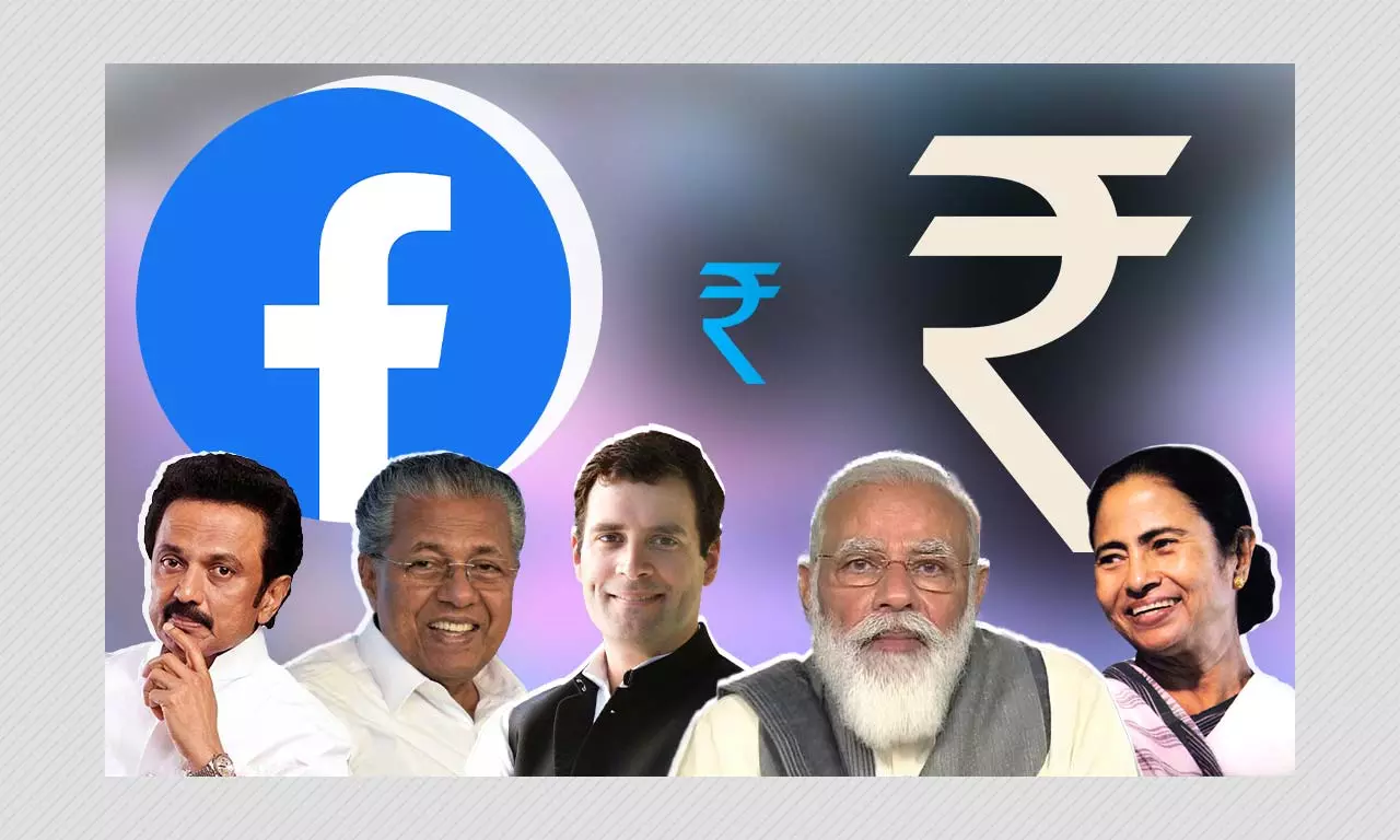 What Covid? Political Parties Spend ₹ 4cr On FB Ads In Final Poll Push