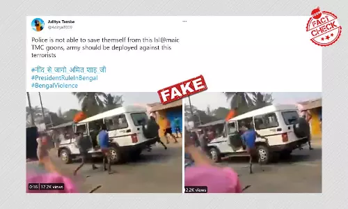 Video From Odisha Peddled As Post-Poll Violence In West Bengal