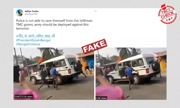 Video From Odisha Peddled As Post-Poll Violence In West Bengal