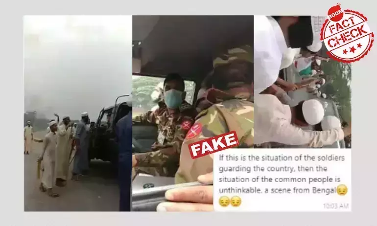 Video Of Protest In Bangladesh Revived As Post-Poll Violence in Bengal