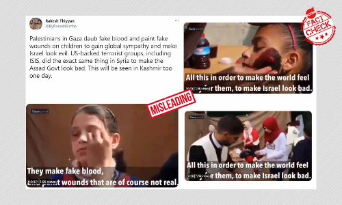 Old Video Viral As Palestinians Applying Makeup And Faking Injuries