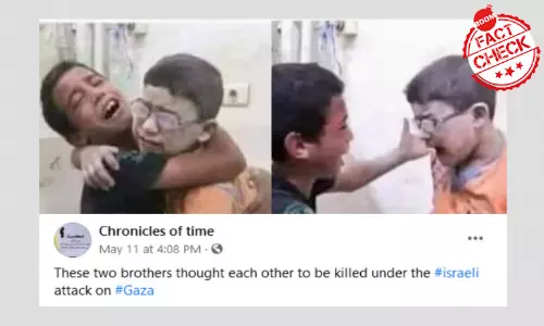 Heart-breaking Photo From 2016 Syria Bomb Blast Shared As Gaza