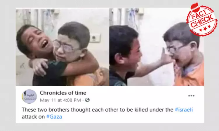 Heart-breaking Photo From 2016 Syria Bomb Blast Shared As Gaza