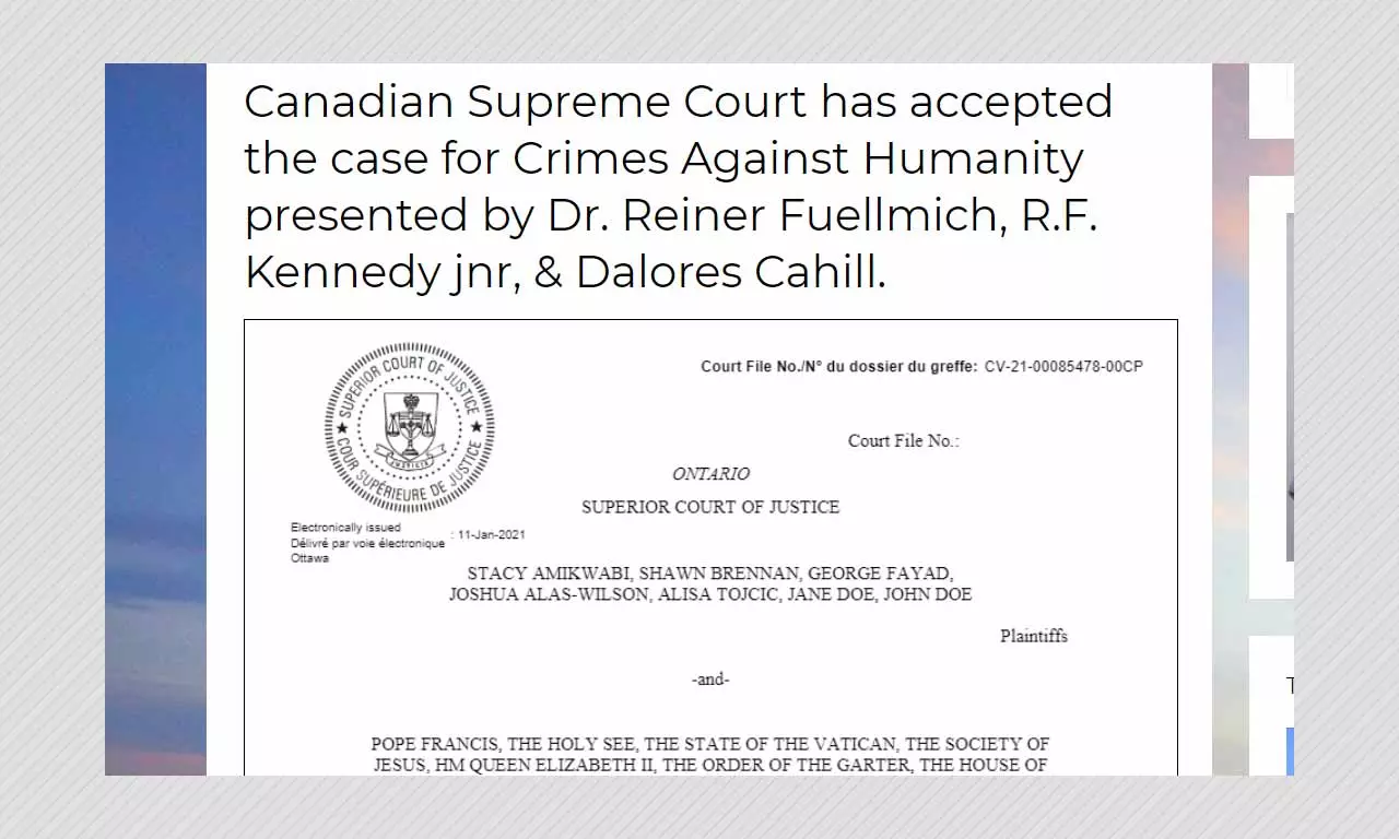 Canadian Supreme Court Is Not Hearing Case About COVID-19 Crimes