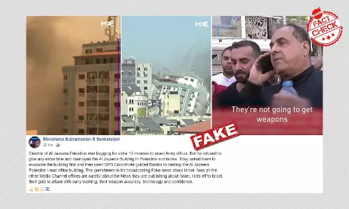 No, This is Not Al Jazeeras Director Speaking To The Israeli Army