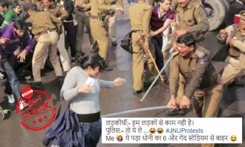 Photo Of 2012 Protests Against Delhi Gang Rape Resurfaces As Crackdown on JNU Students