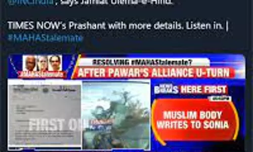 News Outlets Run Fake Letter Claiming Muslim Body Urged Congress Against Supporting Shiv Sena