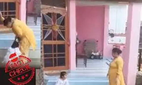 Woman Thrashing Minor Girl In Viral Video Identified, Detained By Jammu Police