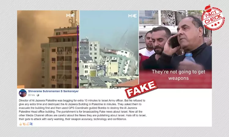 No, This is Not Al Jazeeras Director Speaking To The Israeli Army