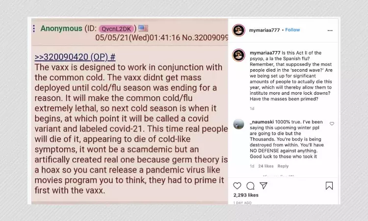 COVID-19 Vaccines Do Not Increase Lethality Of Cold And Flu