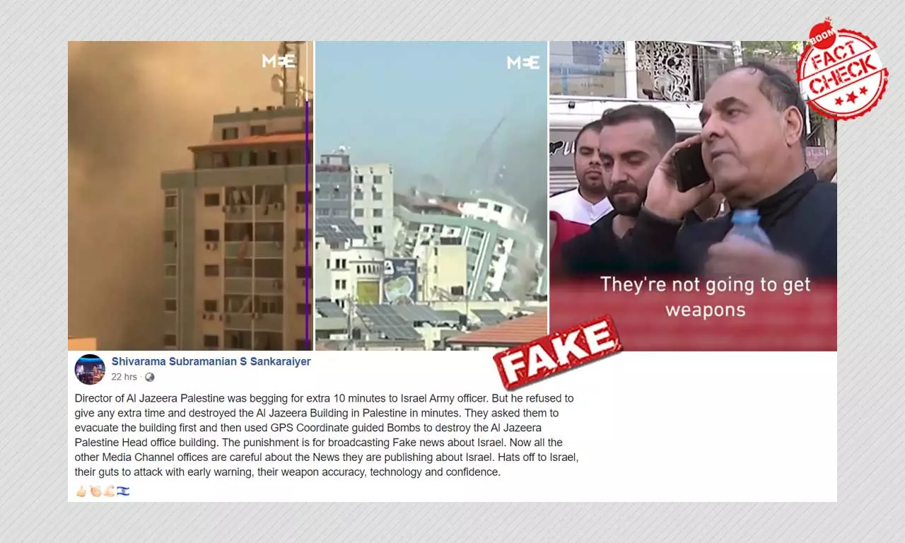 No, This is Not Al Jazeeras Director Speaking To The Israeli Army No, This is Not Al Jazeeras Director Speaking To The Israeli Army