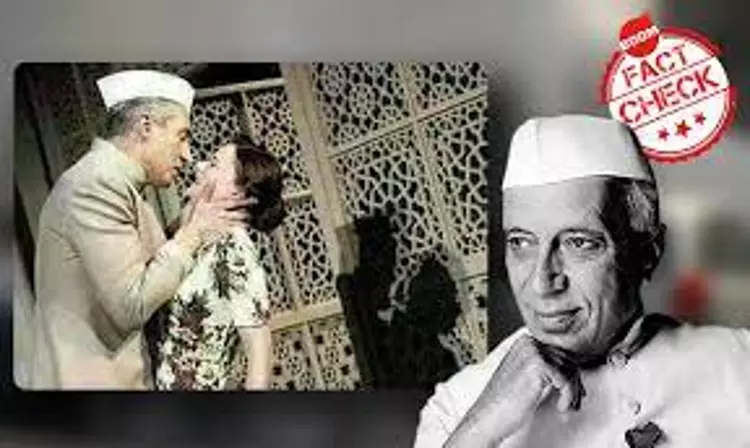 Candid Photo Of Indias First PM? Not Quite
