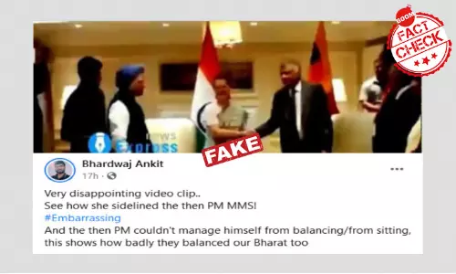 2017 Video Of Sonia Gandhi And Manmohan Singh Shared With False Claims