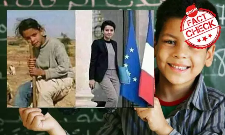 Spinning A Yarn: Moroccan  Shepherd Girl Misidentified As French Politician