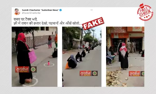 2020 Video Of Muslim Women In Front Of Bank Viral With False Claims