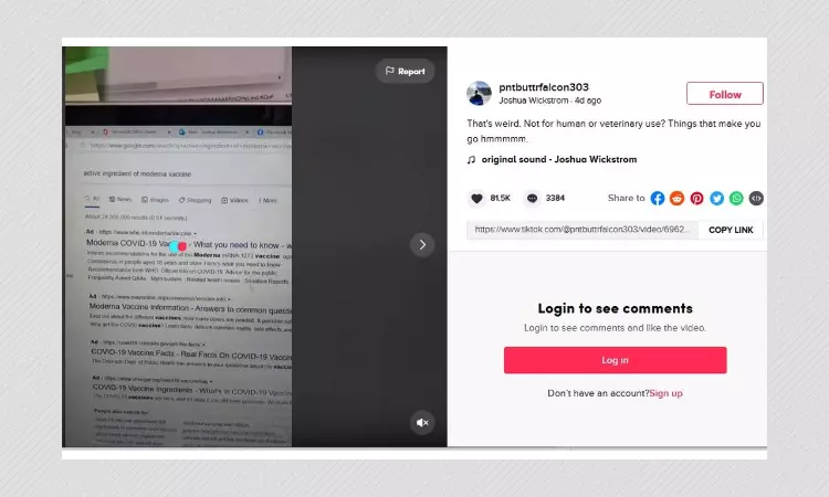 Modernas COVID-19 Vaccine Does Not Contain Chloroform, Say Experts